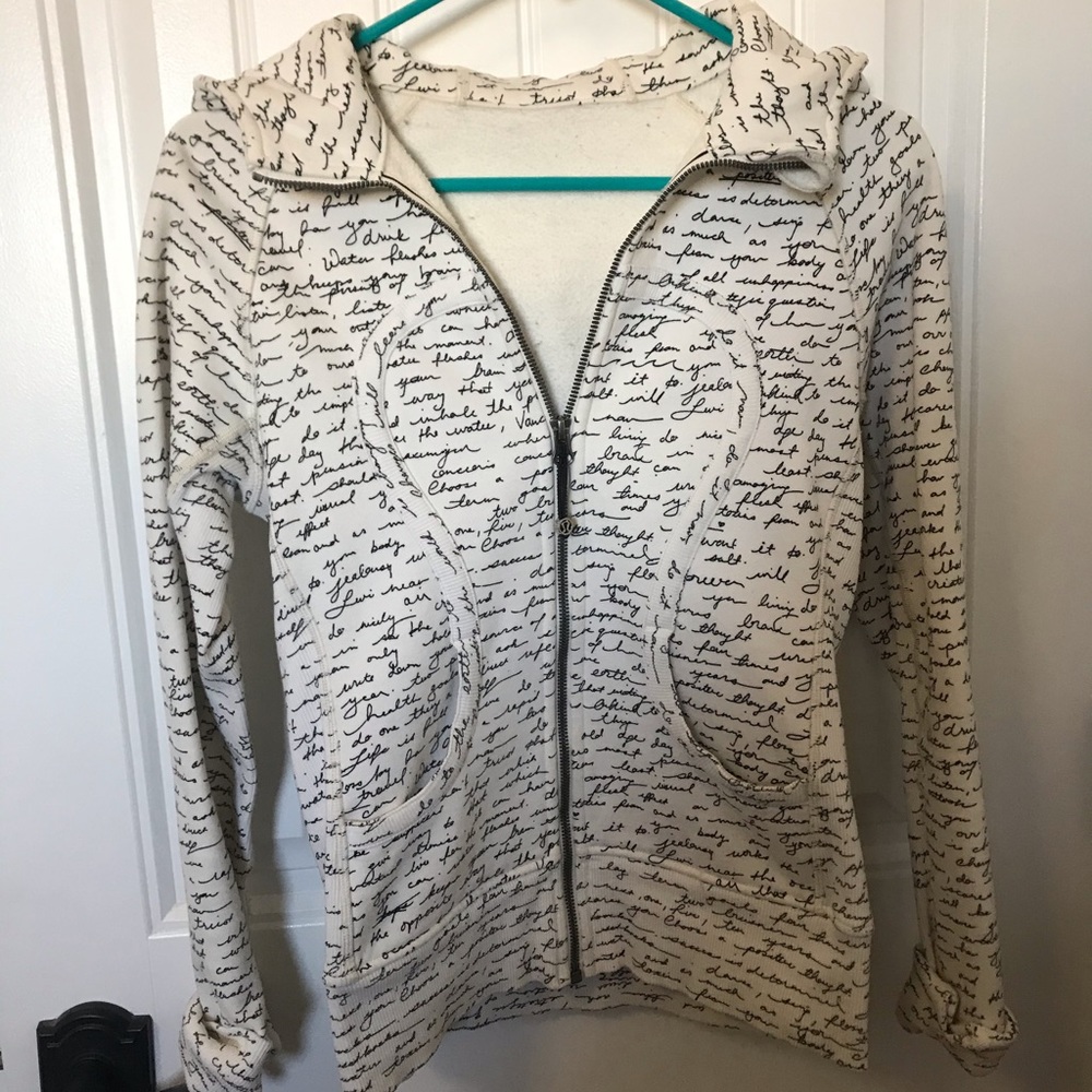 Lululemon scooba zip sweater